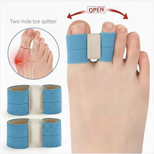 HYGGEAR Big Toe Bunion (Hallux Valgus) Aligner - Blue and Pink Colors