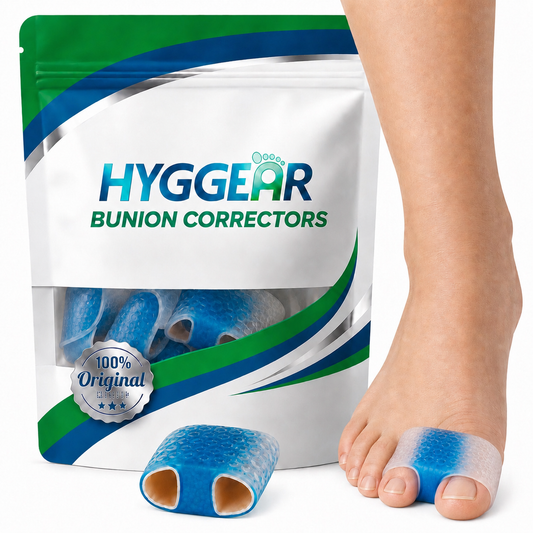 Hyggear Zehenspreizer – Korrigieren von Ballenzehen und Wiederherstellen der ursprünglichen Zehenform – Für Männer und Frauen – Zehenspreizer zur Korrektur von Ballenzehen