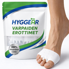 Hyggear Zehenspreizer – Korrigieren von Ballenzehen und Wiederherstellen der ursprünglichen Zehenform – Für Männer und Frauen – Zehenspreizer zur Korrektur von Ballenzehen 