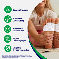 Hyggear Zehenspreizer – Korrigieren von Ballenzehen und Wiederherstellen der ursprünglichen Zehenform – Für Männer und Frauen – Zehenspreizer zur Korrektur von Ballenzehen 