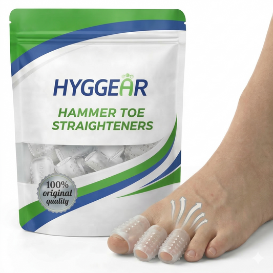 Hyggear Zehenspreizer – Korrigieren von Ballenzehen und Wiederherstellen der ursprünglichen Zehenform – Für Männer und Frauen – Zehenspreizer zur Korrektur von Ballenzehen 