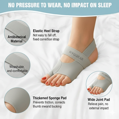 HYGGEAR Großzehen-Bunion-Korrektor (Hallux Valgus).