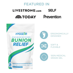 Hyggear Zehenspreizer – Korrigieren von Ballenzehen und Wiederherstellen der ursprünglichen Zehenform – Für Männer und Frauen – Zehenspreizer zur Korrektur von Ballenzehen 